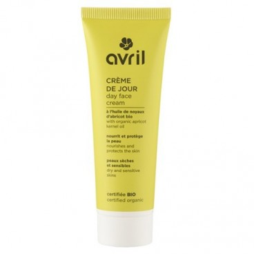 Avril Crème de jour Peaux sèches et Sensibles 50ml Certifié bio