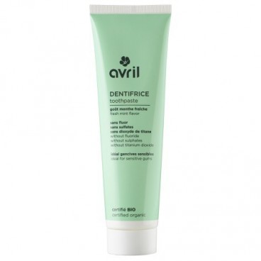 Avril Dentifrice sans fluor 100ml Certifié bio