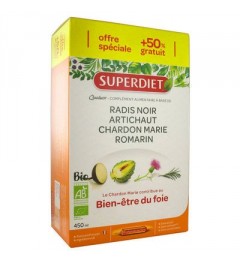 Superdiet Solution Buvable Quatuor Digestion 30 Ampoules