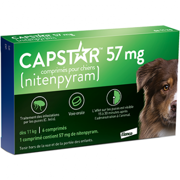 Capstar 57Mg Chiens 6 Comprimés