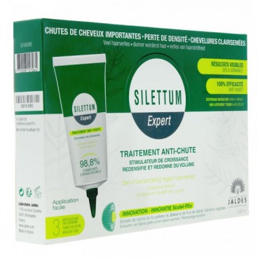 Silettum Expert Sérum Anti chute Coffret de 3 Tubes de 40Ml