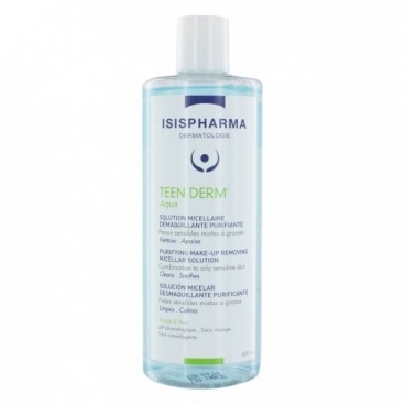 Isis Pharma Teen Derm Aqua Solution Micellaire Purifiante 400Ml