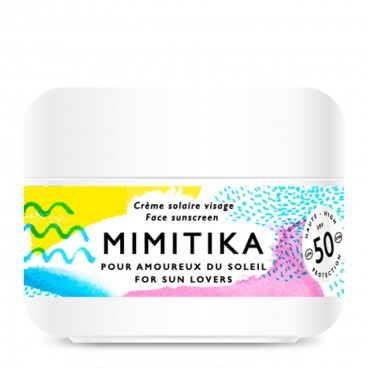 Mimitika Crème Solaire Visage SPF 50 50ml