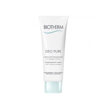 BIOTHERM Déo Pure 24H Crème Anti-Transpirante 75 Ml