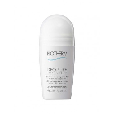 BIOTHERM Déo Pure Invisible Roll-On 75 Ml