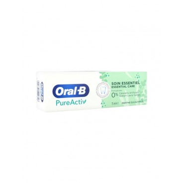 Oral B Dentifrice PureActiv Soin Essentiel 75 ml