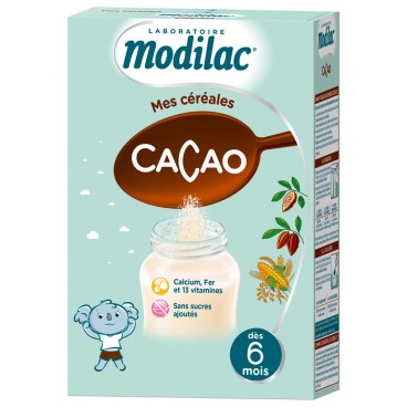 Modilac Céréales Cacao 300 Grammes