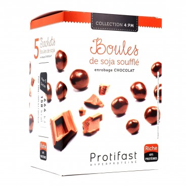 Protifast Boules de Soja Chocolat 5 Sachets