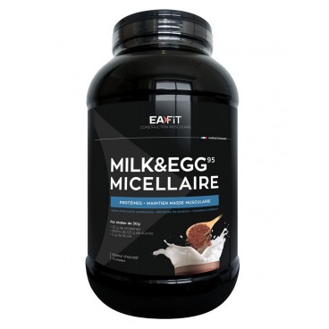 EA FIT Milk Egg 95 Volume et Définition Musculaire Chocolat