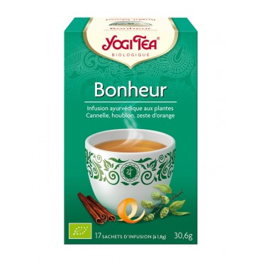 Yogi Tea Tisane Bonheur 17 Sachets