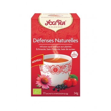 Yogi Tea Tisane Défenses Naturelles 17 Sachets