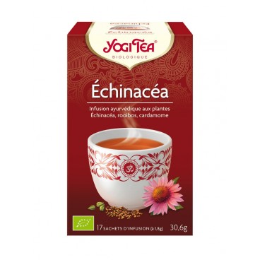 Yogi Tea Tisane Échinacéa 17 Sachets