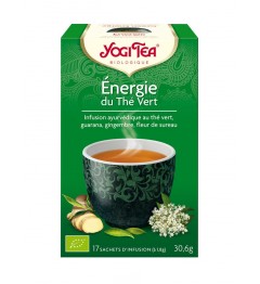 Yogi Tea Tisane Énergie du Thé Vert 17 Sachets