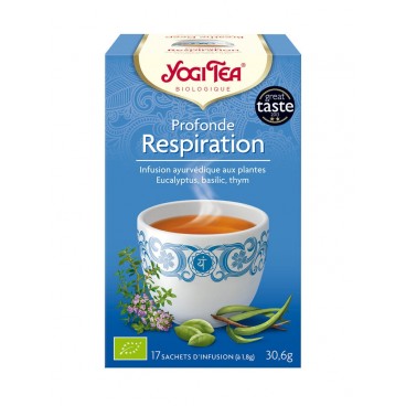 Yogi Tea Tisane Profonde Respiration 17 Sachets