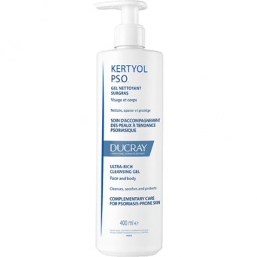 Ducray Kertyol PSO Gel Nettoyant Surgras 400Ml