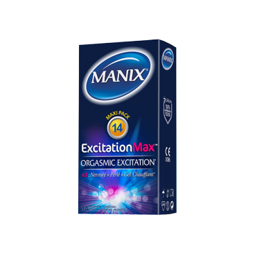 Manix Préservatif Excitation Max Boite de 14