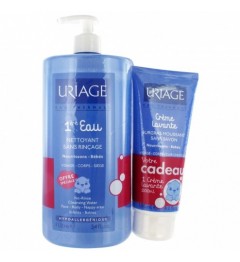 Uriage 1ère Eau Nettoyante 1 Litre et Crème Lavante 200Ml