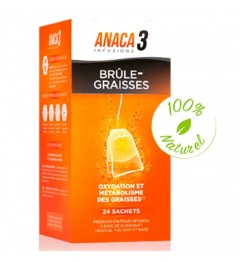 Anaca 3 Infusion Brule Graisses 24 Sachets