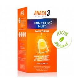 Anaca 3 Infusion Minceur Nuit 24 Sachets