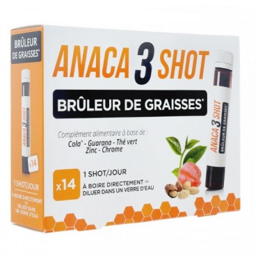 Anaca 3 Shot Bruleur de Graisse 14 Unidoses
