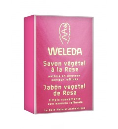Weleda Savon Végétal à la Rose 100g