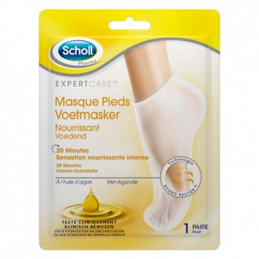 Scholl Masque Pieds Huile d\'Argan