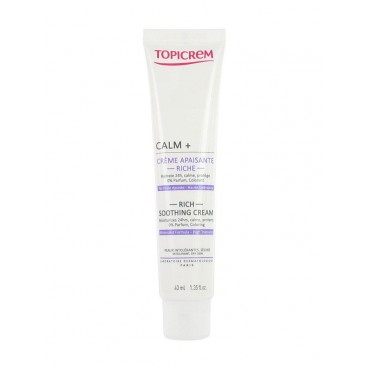 Topicrem Calm Crème Apaisant Riche 40Ml