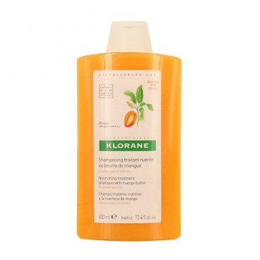 Klorane Shampoing Nutritif au Beurre de Mangue 400ml pas cher