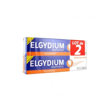 Elgydium Dentifrice Protection Caries 2x75Ml