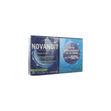 Novanuit Triple Action 2x30 Comprimés