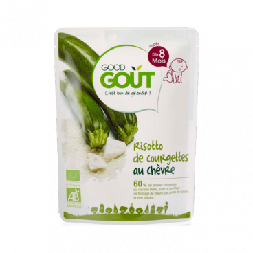 Good Gout Risotto de Courgettes au Chèvre 190 Grammes