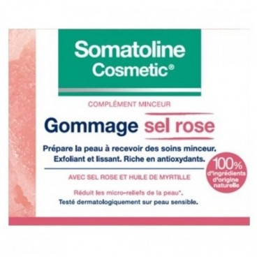 Somatoline Gommage Sel Rose 350 Grammes