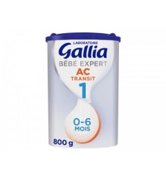 Gallia Expert Action Coliques Transit 1er Age 800 Grammes