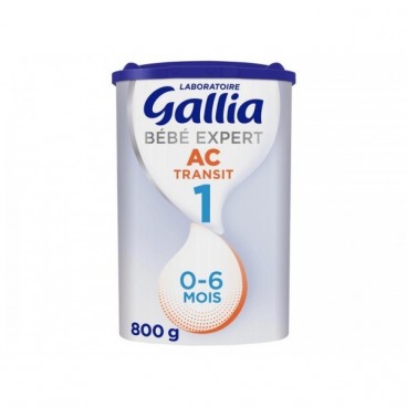 Gallia Expert Action Coliques Transit 1er Age 800 Grammes