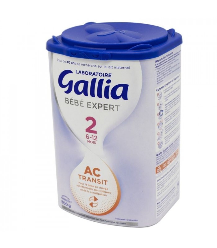 Gallia Expert Action Coliques Transit 2eme Age 800 Grammes Pas Cher Chez Monclubbeaute Avis Meilleurs Prix