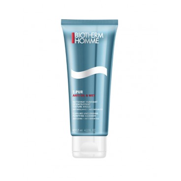 Biotherm Homme T Pur Gel Nettoyant Purifiant 125Ml