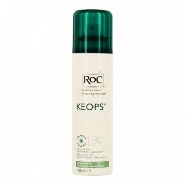 Roc Keops Déodorant Sec Sans Alcool 150Ml