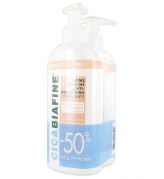 Cicabiafine Crème de Douche Peaux Sèches 2x400Ml