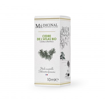 Medicinal Huile Essentielle Bio Cèdre de l'Atlas 10Ml