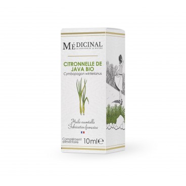 Medicinal Huile Essentielle Bio Citronnelle 10Ml