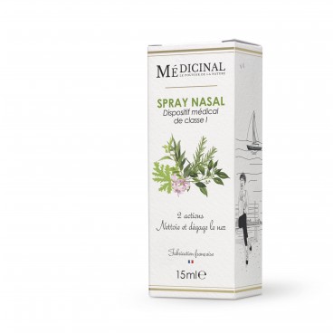 Medicinal Spray Nasal 24 Huiles Essentielles 20Ml