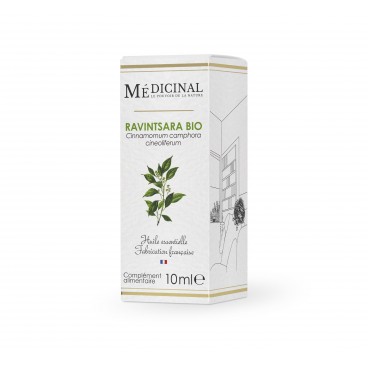 Medicinal Huile Essentielle Bio Ravinstara 10Ml