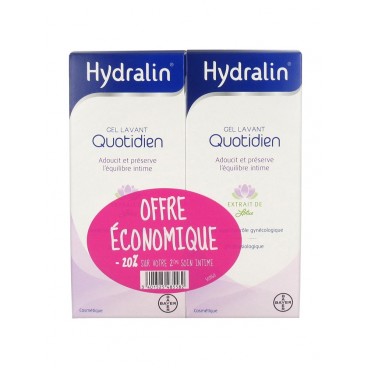 Hydralin Quotidien Solution Apaisante 2x200ml