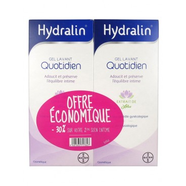 Hydralin Quotidien Solution Apaisante 2x400ml