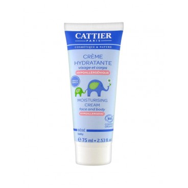 Cattier Bébé Crème Hydratante 75 ml