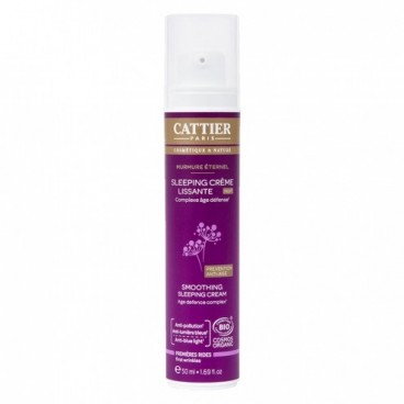 Cattier Sleeping Crème lissante Murmure éternel 50ml