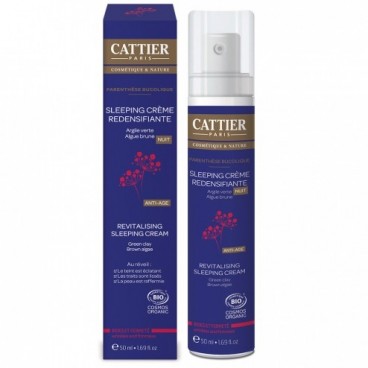 Cattier Sleeping Crème Redensifiante Parenthèse Bucolique 50 ml