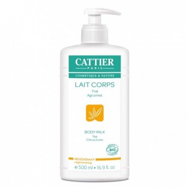 Cattier Lait Régénérant Thé Agrumes 500 ml