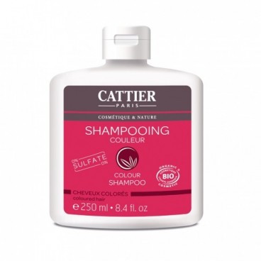 Cattier Shampooing Sans Sulfates Cheveux Colorés 250 ml