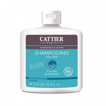 Cattier Shampooing Sans Sulfates Volume 250 ml